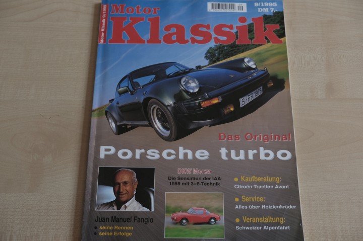 Deckblatt Motor Klassik (09/1995)